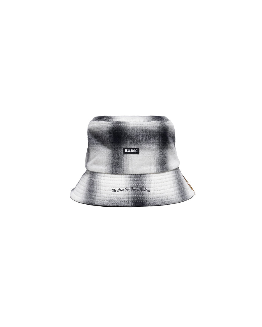 OMBRE TRUCKER HAT - White