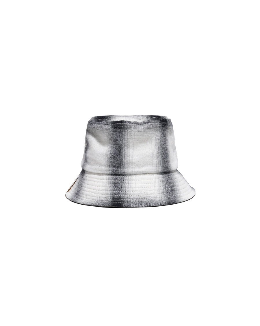 OMBRE TRUCKER HAT - White