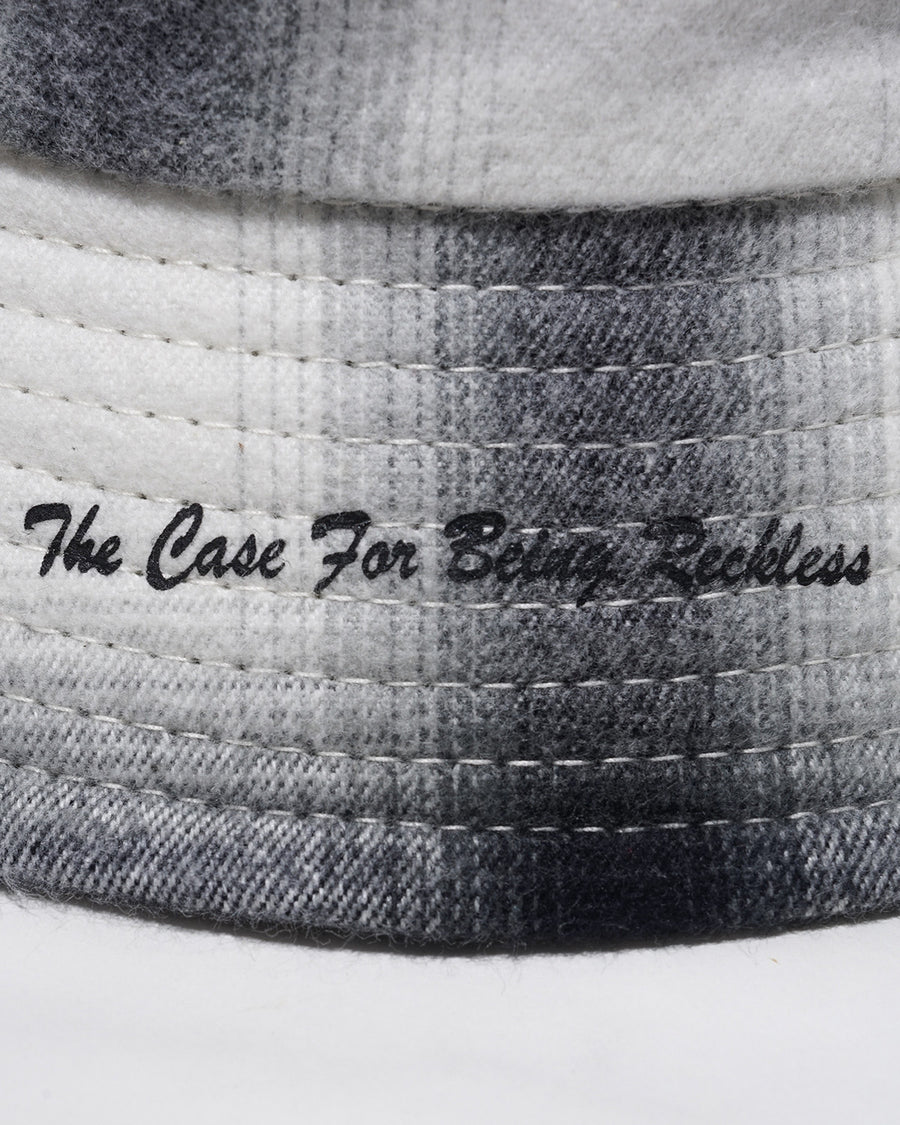 OMBRE TRUCKER HAT - White
