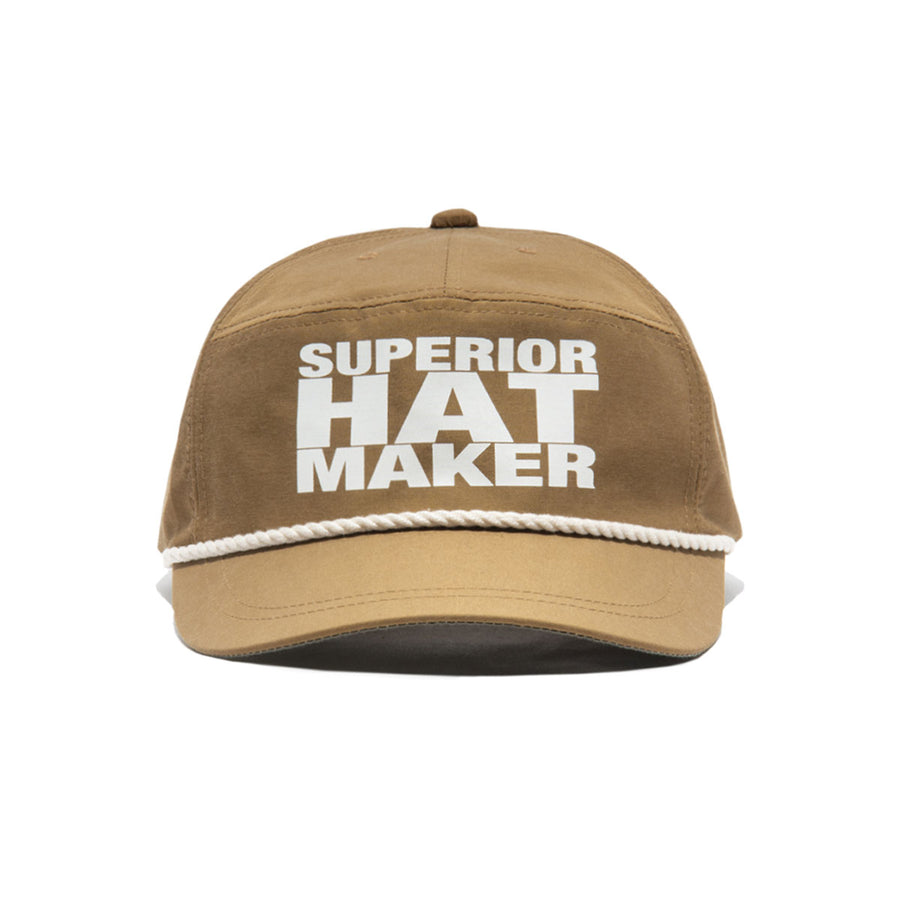 SQUARE CAP - Brown