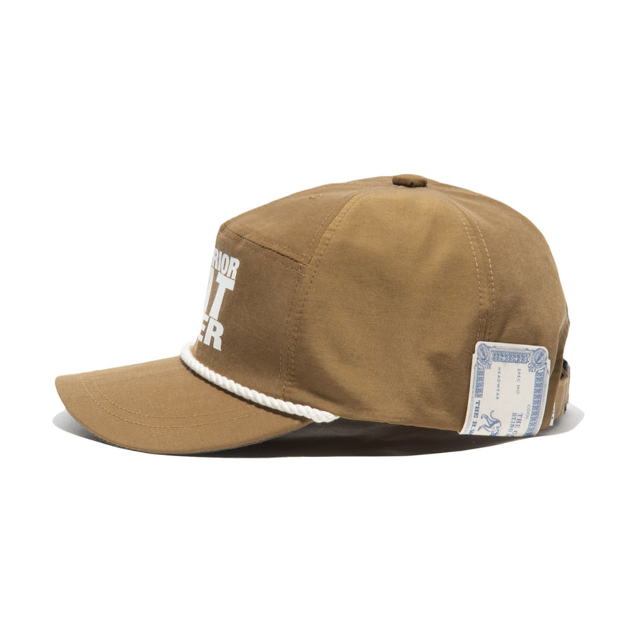SQUARE CAP - Brown