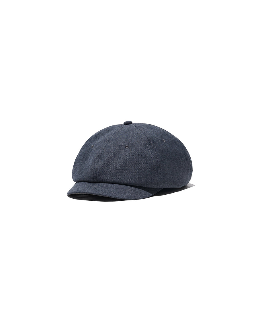 SUMMER WOOL NEWSPAPER BOYS CAP - Gray