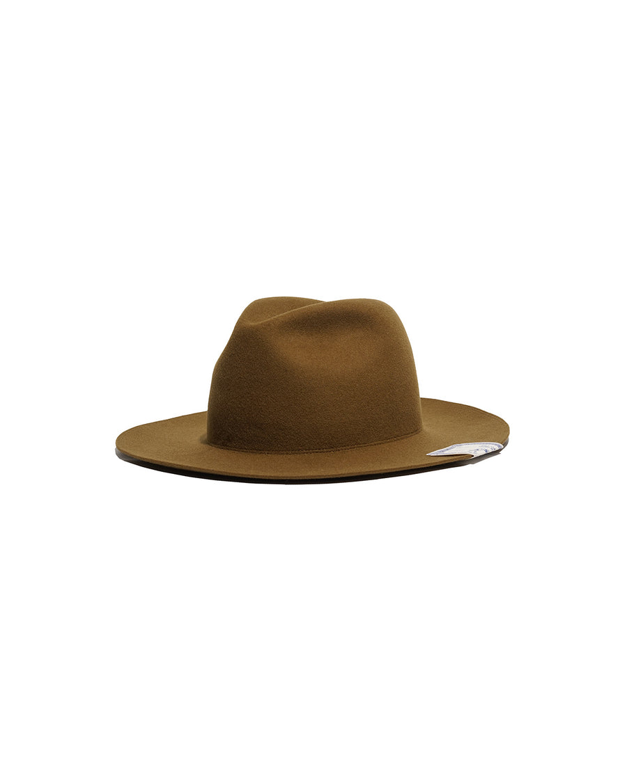 TRAVELERS RABBIT HAT - Camel