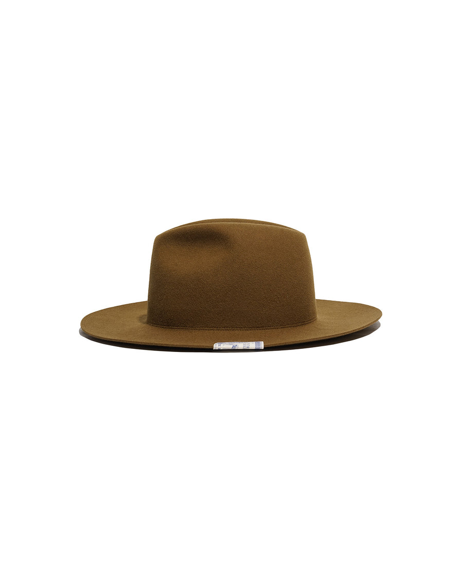 TRAVELERS RABBIT HAT - Camel