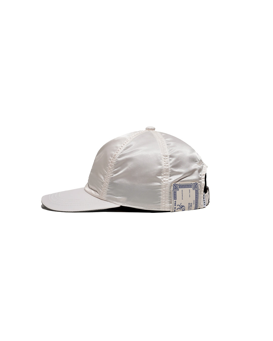 WASHED UNION CAP - O.White