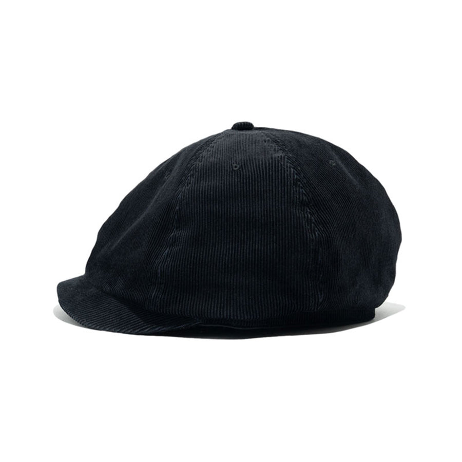 NEWSPAPER BOYS CAP - Black