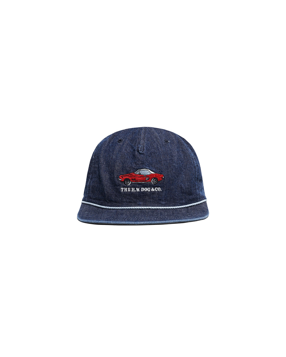 DENIM BIKERS CAP - Indigo – THE H.W.DOG&CO.