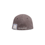 DENIM BIKERS CAP - Brown