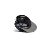 DENIM BIKERS CAP - Black