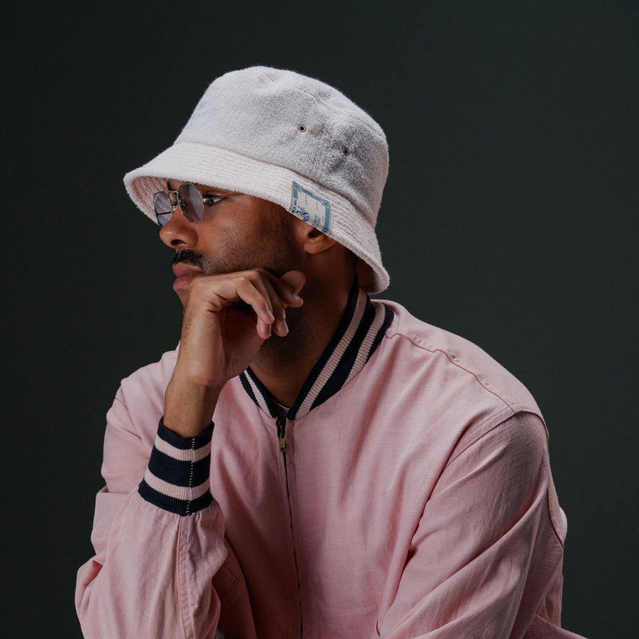 PILE TRUCKER HAT - White
