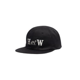 HW WASHED BIKERS CAP - Black