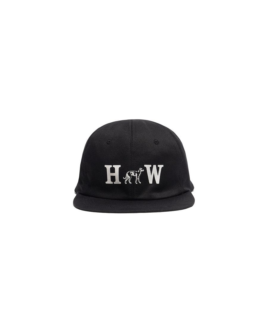 HW WASHED BIKERS CAP - Black