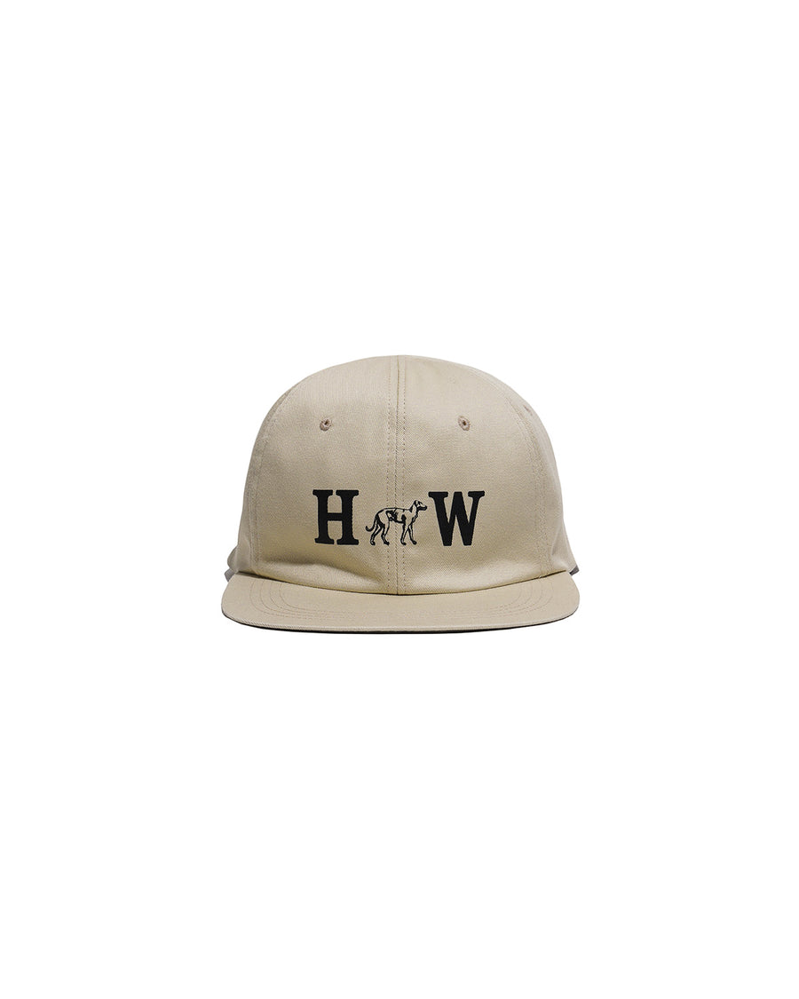 HW WASHED BIKERS CAP - Beige