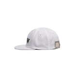 HW WASHED BIKERS CAP - White
