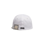 HW WASHED BIKERS CAP - White