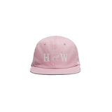 HW WASHED BIKERS CAP - Pink