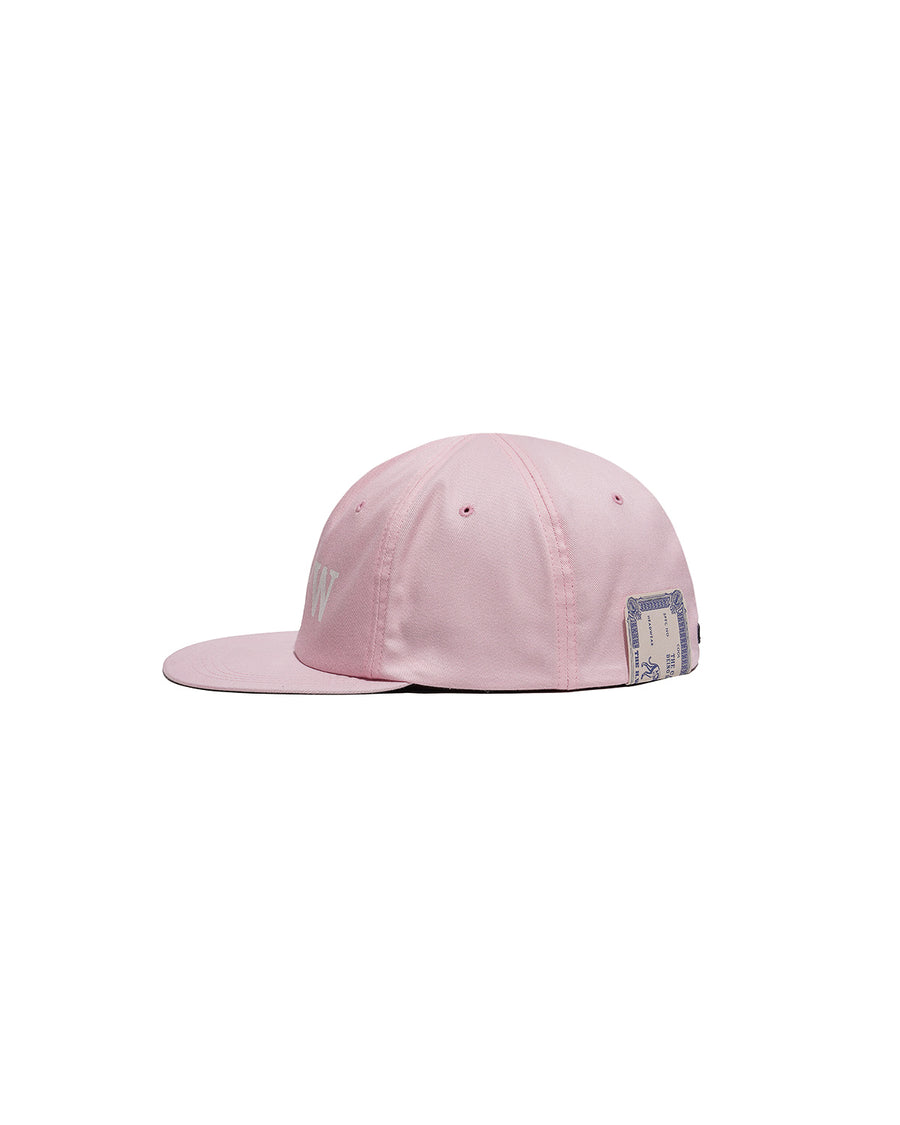 HW WASHED BIKERS CAP - Pink