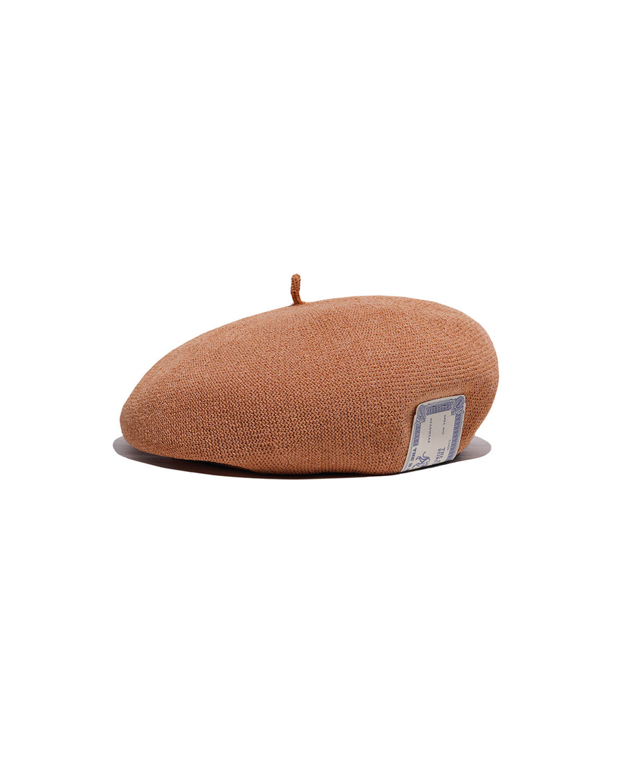 COTTON CHOBO BERET - Rose