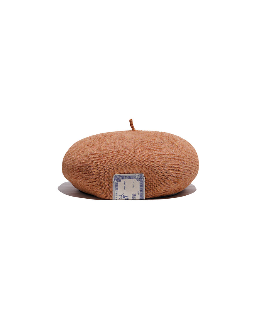 COTTON CHOBO BERET - Rose