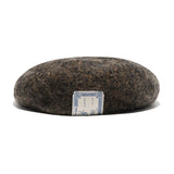 MOHAIR MIX BERET - Black