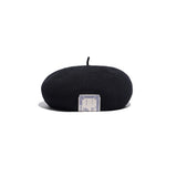 COTTON CHOBO BERET - Black