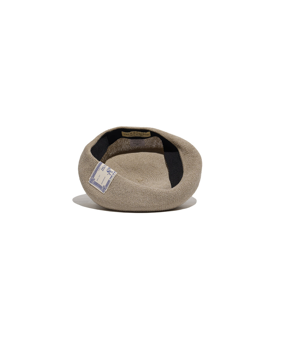 COTTON CHOBO BERET - Natural