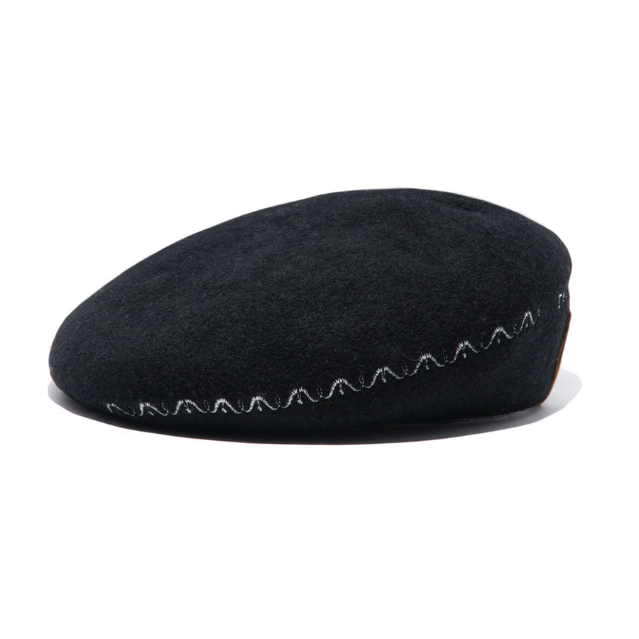 BERNINA PATTERN BERET - Black