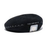 BERNINA PATTERN BERET - Black