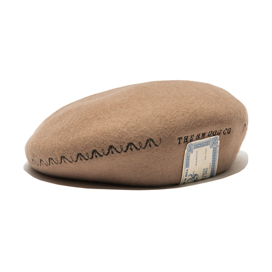BERNINA PATTERN BERET - Beige