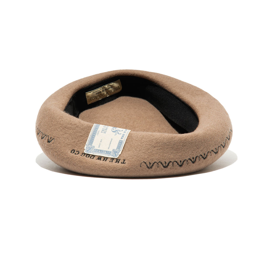 BERNINA PATTERN BERET - Beige
