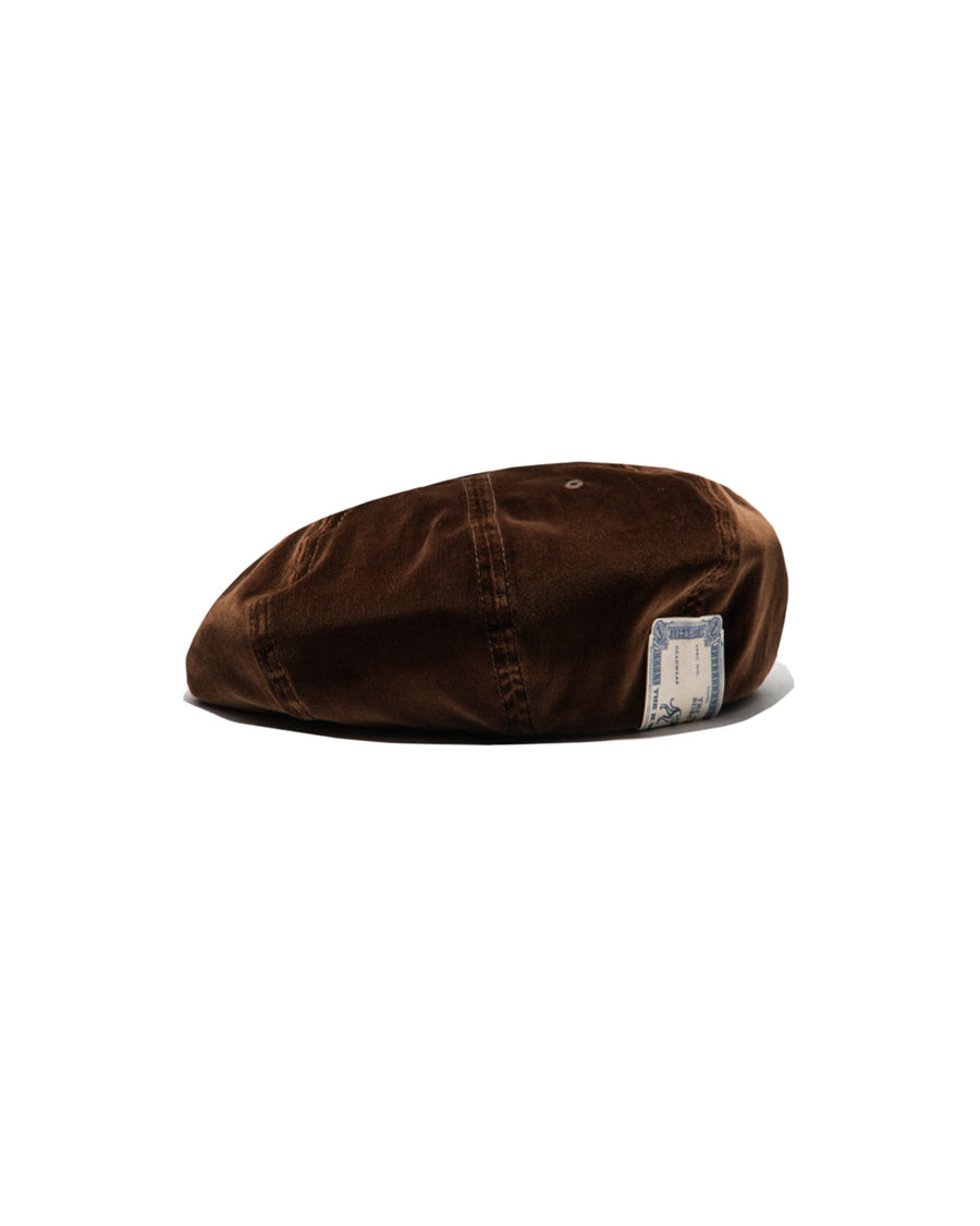 8PANEL BERET - Brown