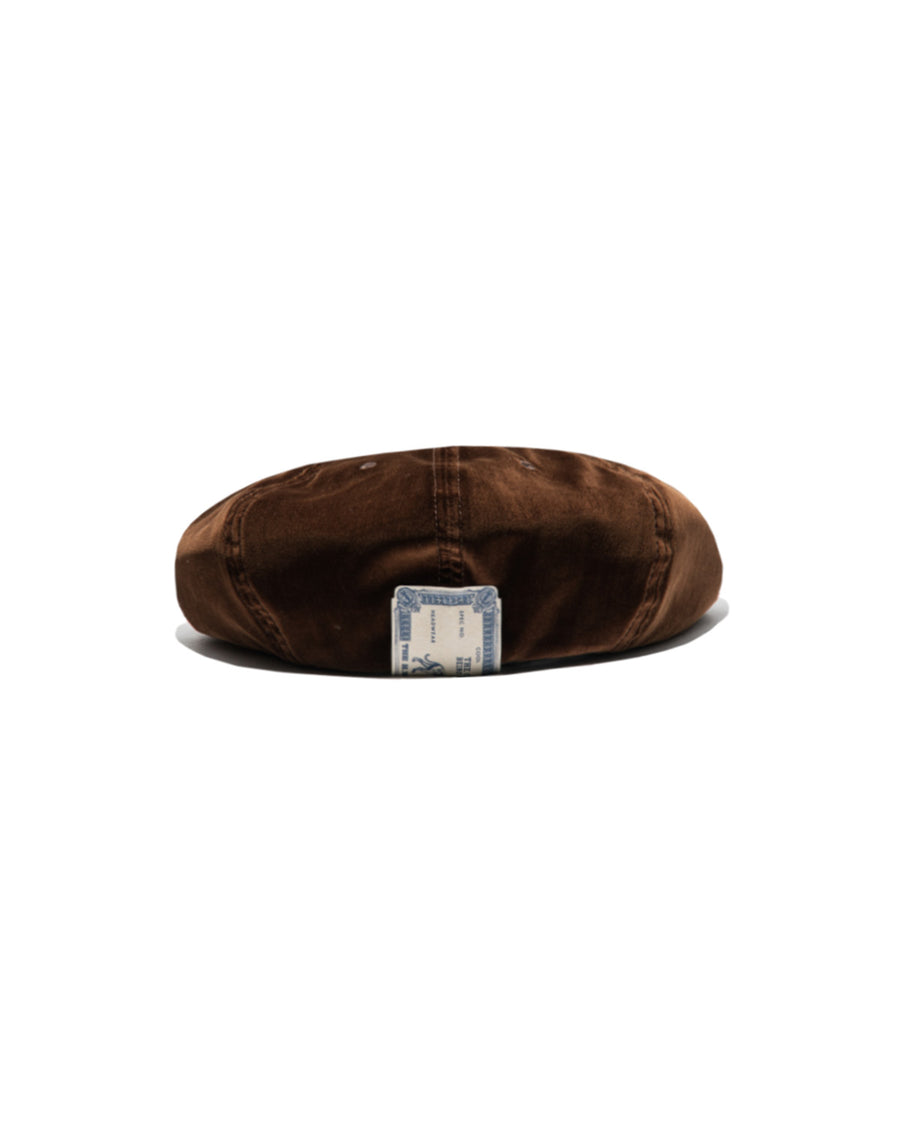 8PANEL BERET - Brown