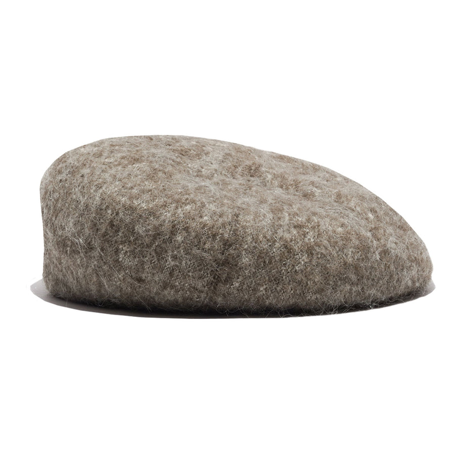 MOHAIR MIX BERET - Beige
