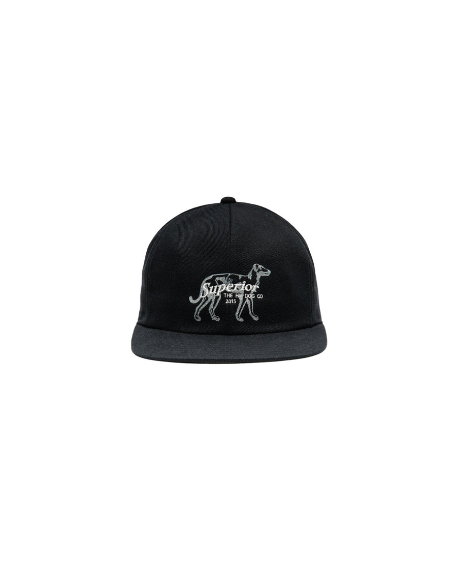 SUPERIOR DOG BASEBALL CAP - Black