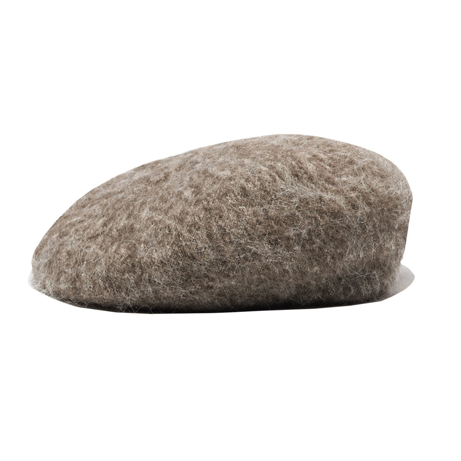MOHAIR MIX BERET - Beige