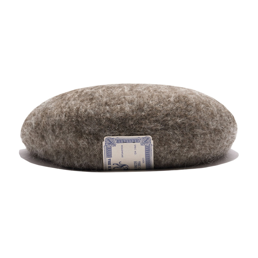 MOHAIR MIX BERET - Beige