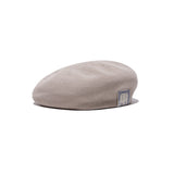 COTTON BIG BERET - Beige