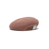 COTTON BIG BERET - Camel