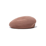COTTON BIG BERET - Camel