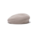 COTTON BIG BERET - Beige