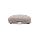 COTTON BIG BERET - Beige