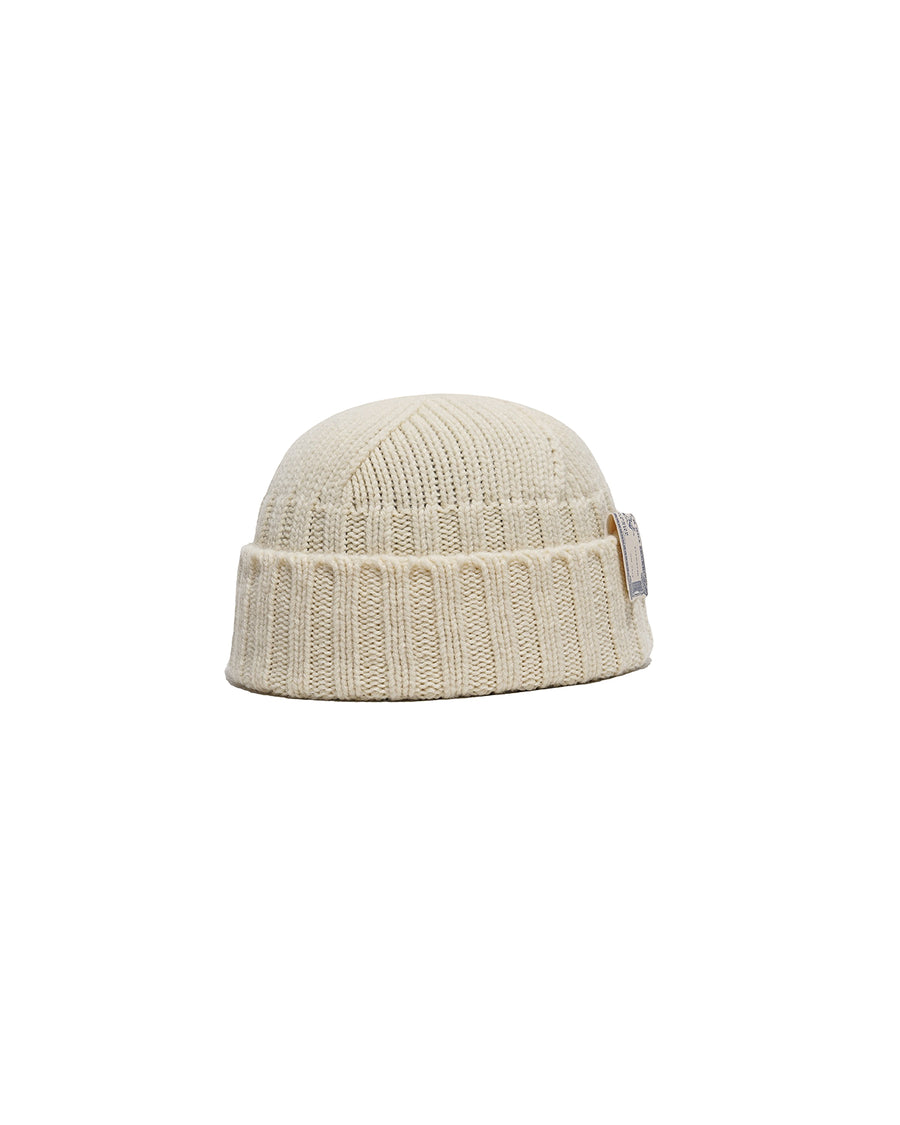 RC KNIT CAP - O.White