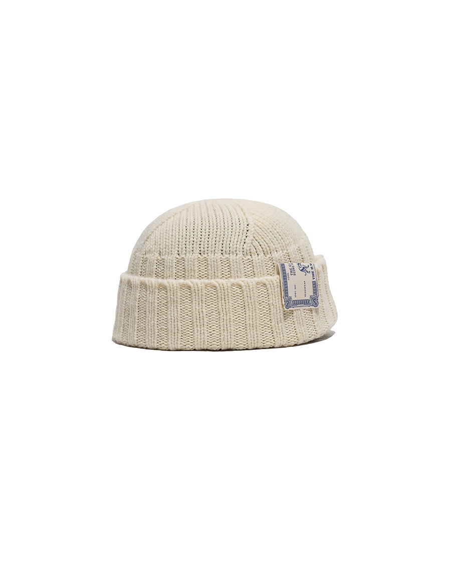RC KNIT CAP - O.White