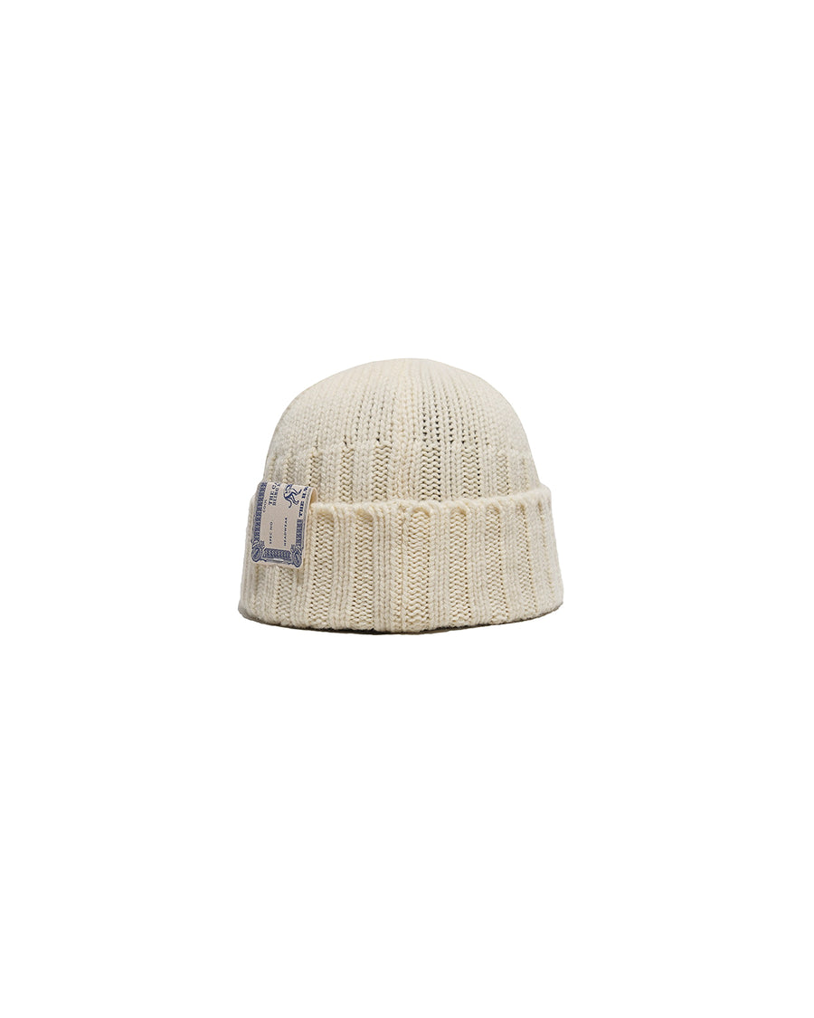 RC KNIT CAP - O.White