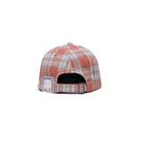 PLAID TWO TONE CAP - Red