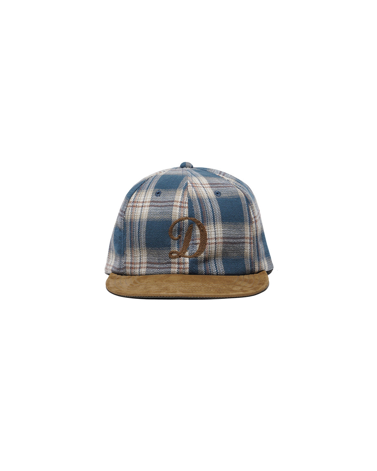 PLAID TWO TONE CAP - Navy – THE H.W.DOG&CO.