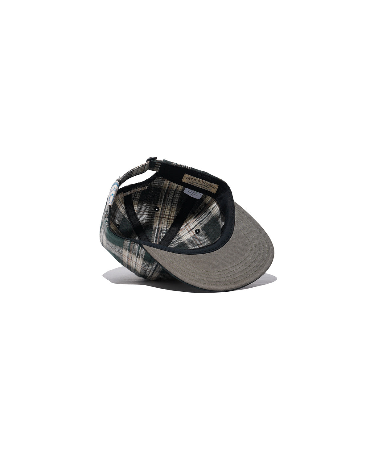 PLAID TWO TONE CAP - Black – THE H.W.DOG&CO.