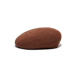 COTTON BASIC BERET - Brown