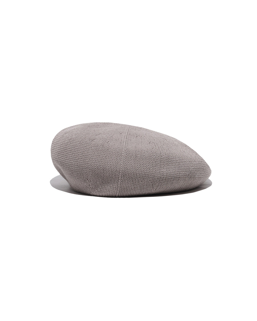 COTTON BASIC BERET - Gray