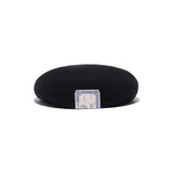 COTTON BASIC BERET - Black